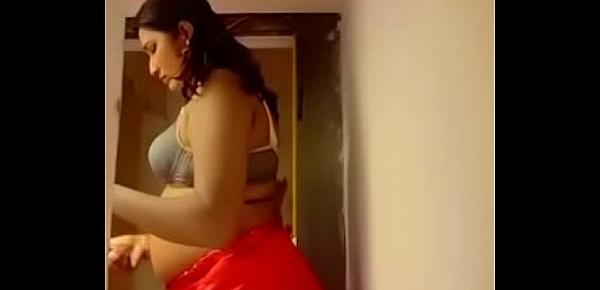  Swathi naidu exchanging clothes and getting ready for shoot part-3